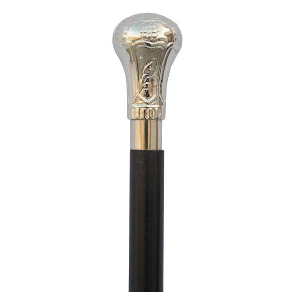 Brass Nautical - Walking Stick for Men/Women with Brass Handle, Walking Cane for The Elderly - 10537